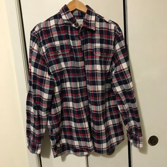Jachs Men's Plaid Long Sleeve Shirt Size Large - Picture 1 of 2